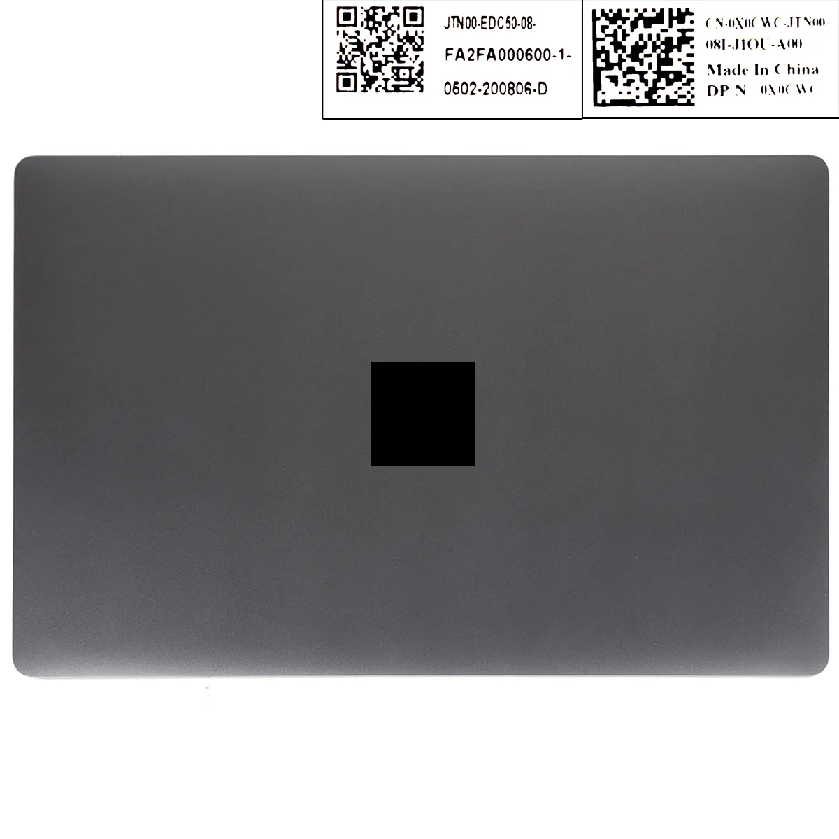 Picture of DELL Latitude 5500 5501 Precision 3540 3541 LCD Back Cover Black.
